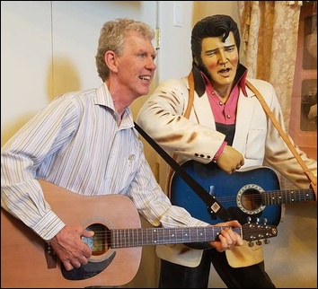 David with Elvis